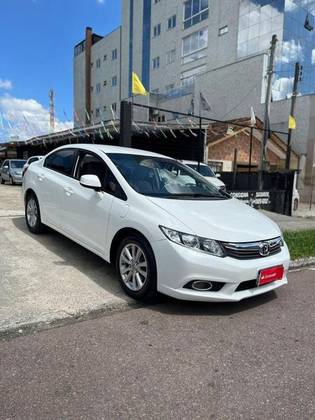 HONDA CIVIC 1.8 LXS 16V FLEX 4P AUTOMÁTICO